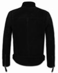 Suede Biker Jacket: Berlin Man Black