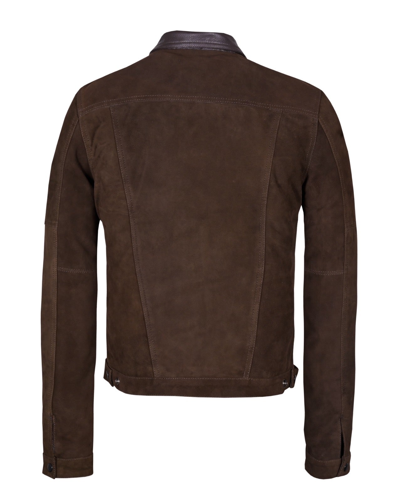 Brown Suede Trucker Jacket San Francisco Man 2.0 – ALLSUEDE